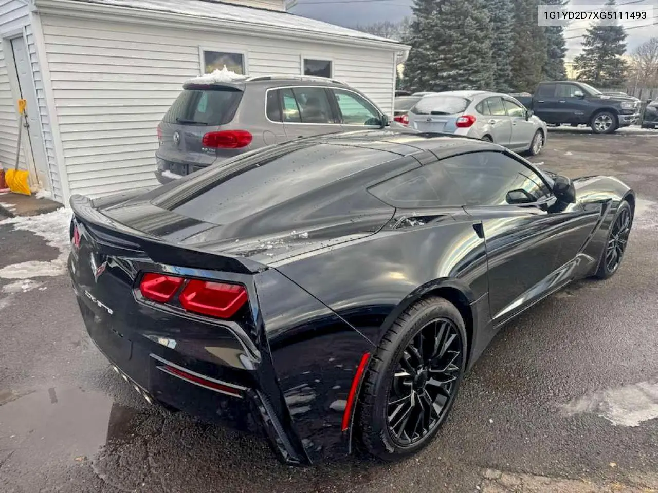 1G1YD2D7XG5111493 2016 Chevrolet Corvette Stingray 2Lt