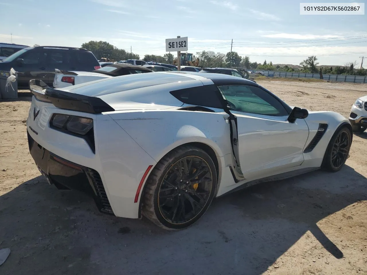 1G1YS2D67K5602867 2019 Chevrolet Corvette Z06 2Lz