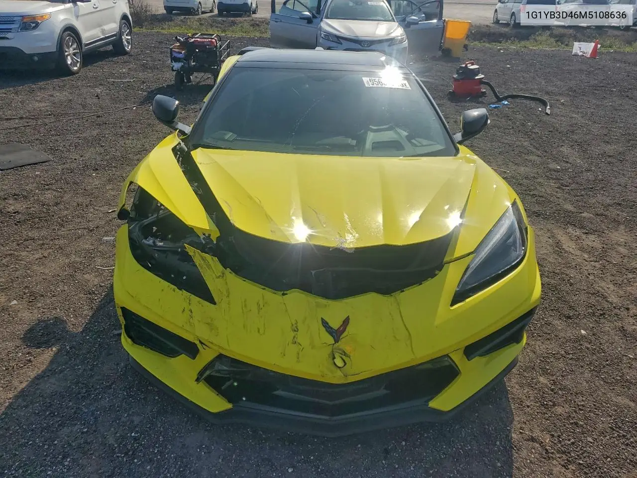1G1YB3D46M5108636 2021 Chevrolet Corvette Stingray 2Lt