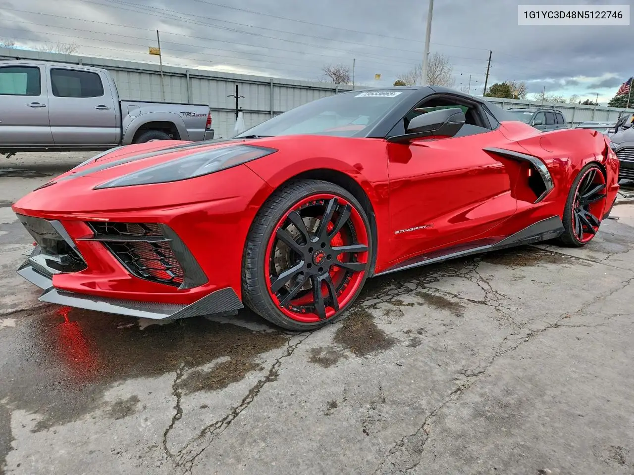 2022 Chevrolet Corvette Stingray 3Lt VIN: 1G1YC3D48N5122746 Lot: 73533665