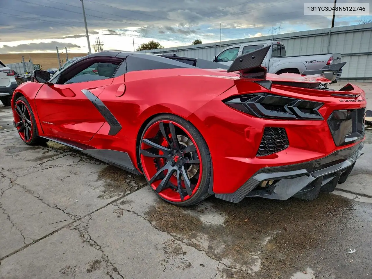 2022 Chevrolet Corvette Stingray 3Lt VIN: 1G1YC3D48N5122746 Lot: 73533665