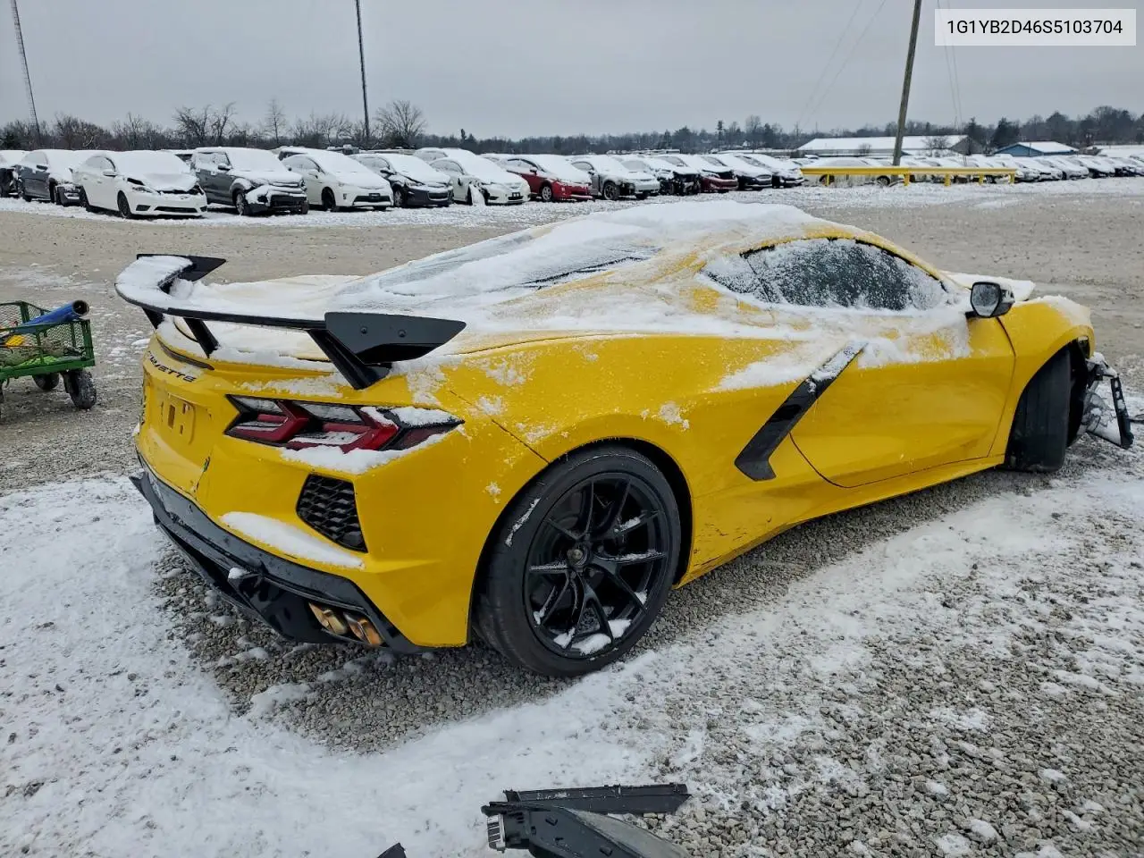 1G1YB2D46S5103704 2025 Chevrolet Corvette Stingray 2Lt
