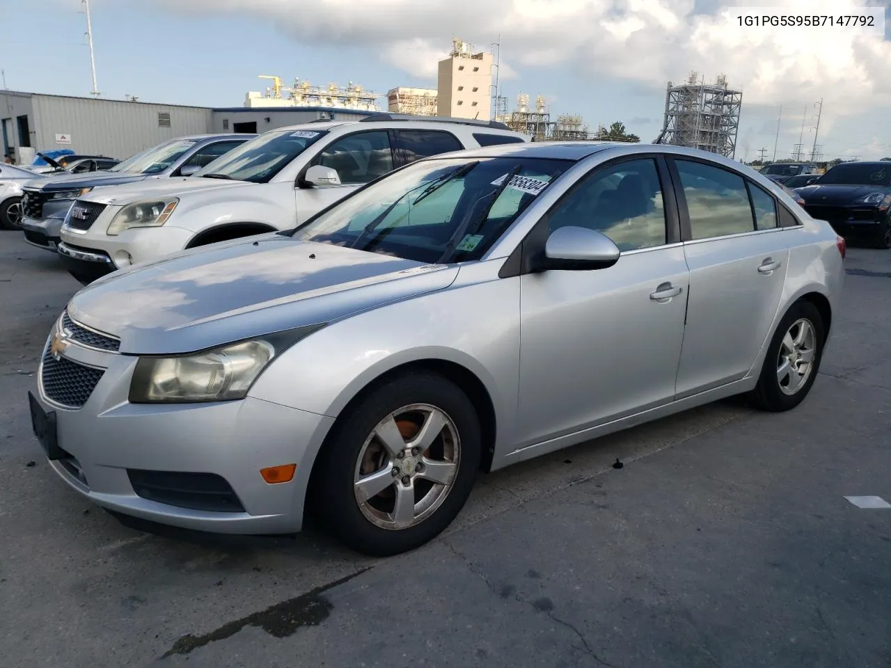 2011 Chevrolet Cruze Lt VIN: 1G1PG5S95B7147792 Lot: 72858304