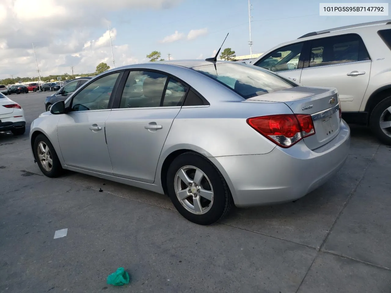 2011 Chevrolet Cruze Lt VIN: 1G1PG5S95B7147792 Lot: 72858304