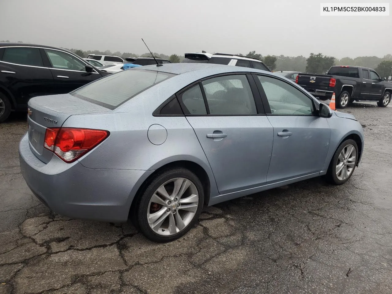 2011 Chevrolet Cruze VIN: KL1PM5C52BK004833 Lot: 73125344