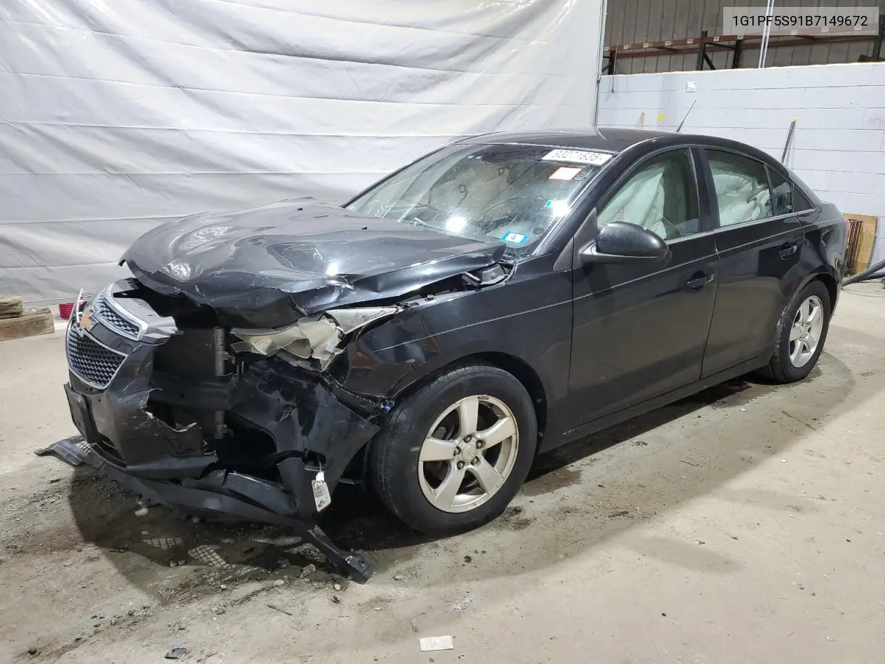 1G1PF5S91B7149672 2011 Chevrolet Cruze Lt