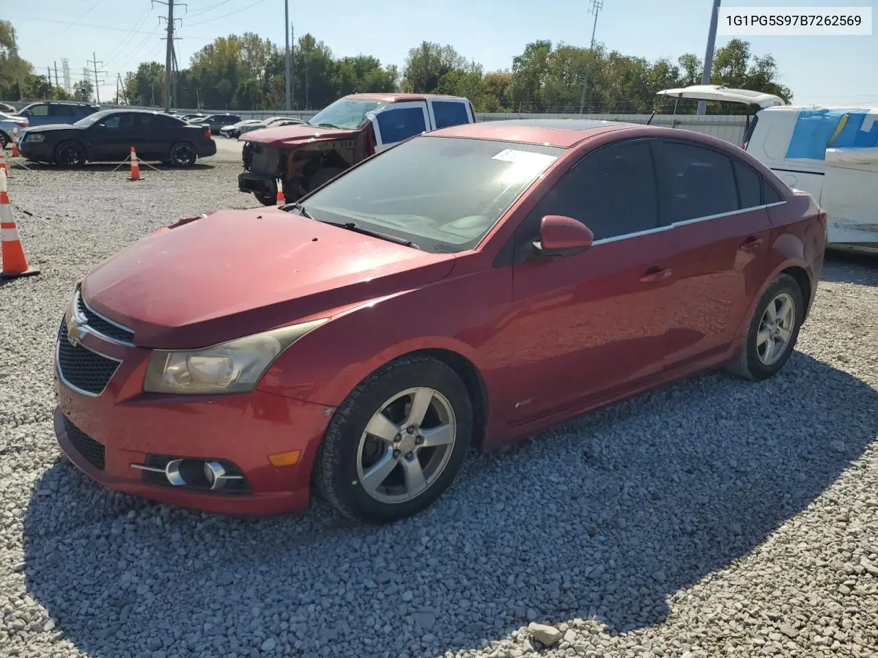 1G1PG5S97B7262569 2011 Chevrolet Cruze Lt
