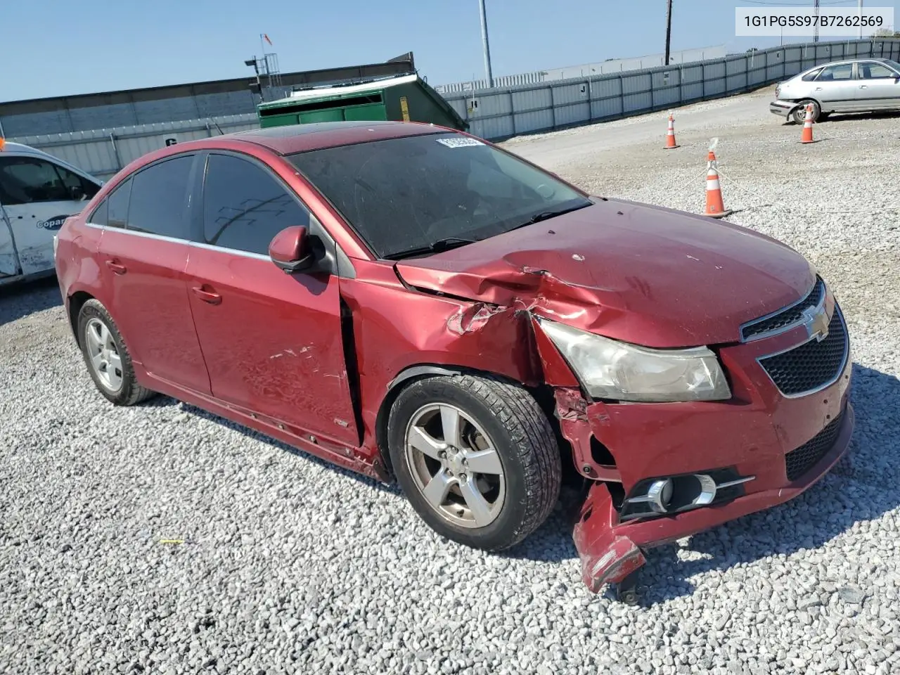 1G1PG5S97B7262569 2011 Chevrolet Cruze Lt