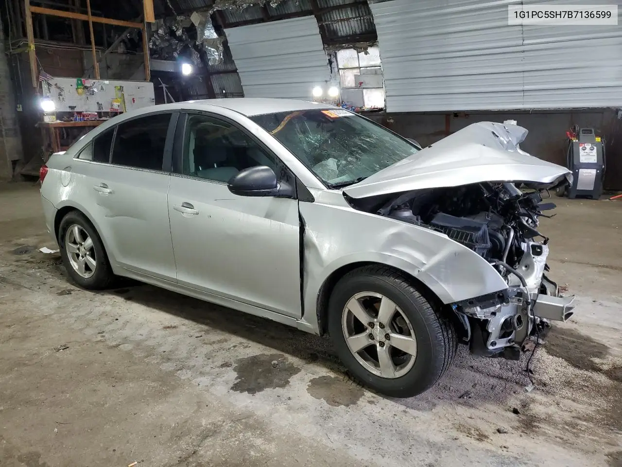 1G1PC5SH7B7136599 2011 Chevrolet Cruze Ls