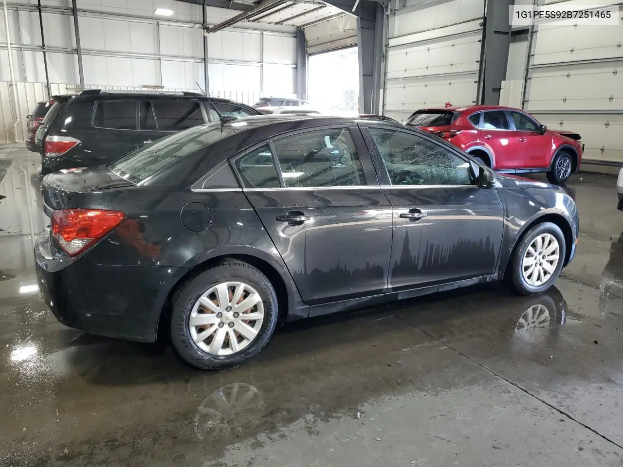 1G1PF5S92B7251465 2011 Chevrolet Cruze Lt