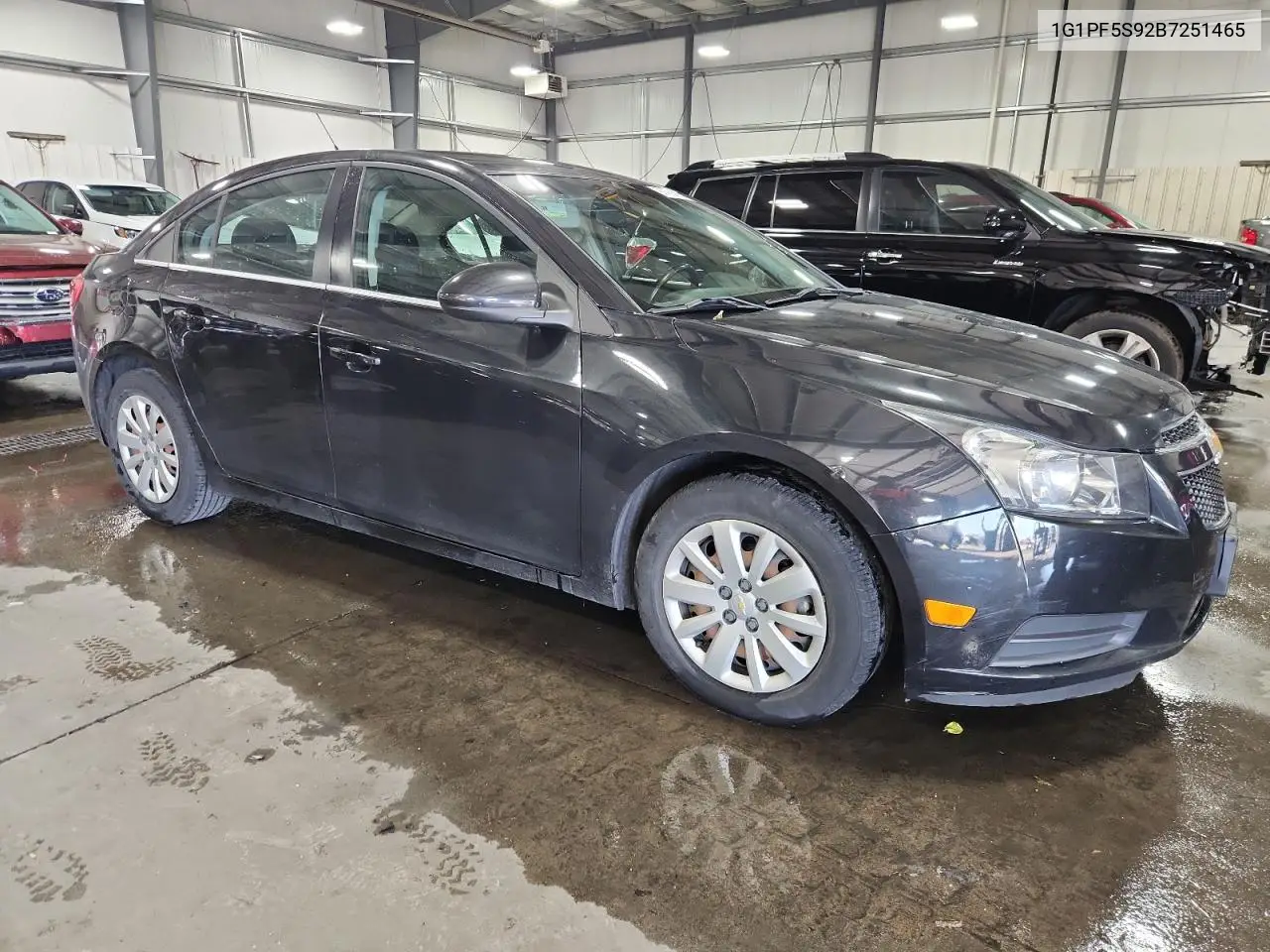 1G1PF5S92B7251465 2011 Chevrolet Cruze Lt