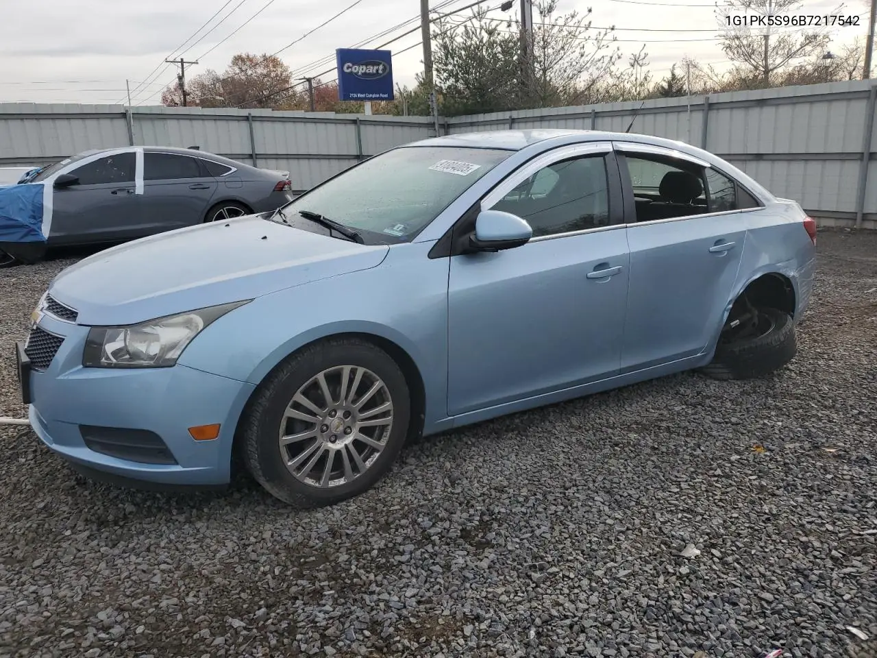 1G1PK5S96B7217542 2011 Chevrolet Cruze Eco