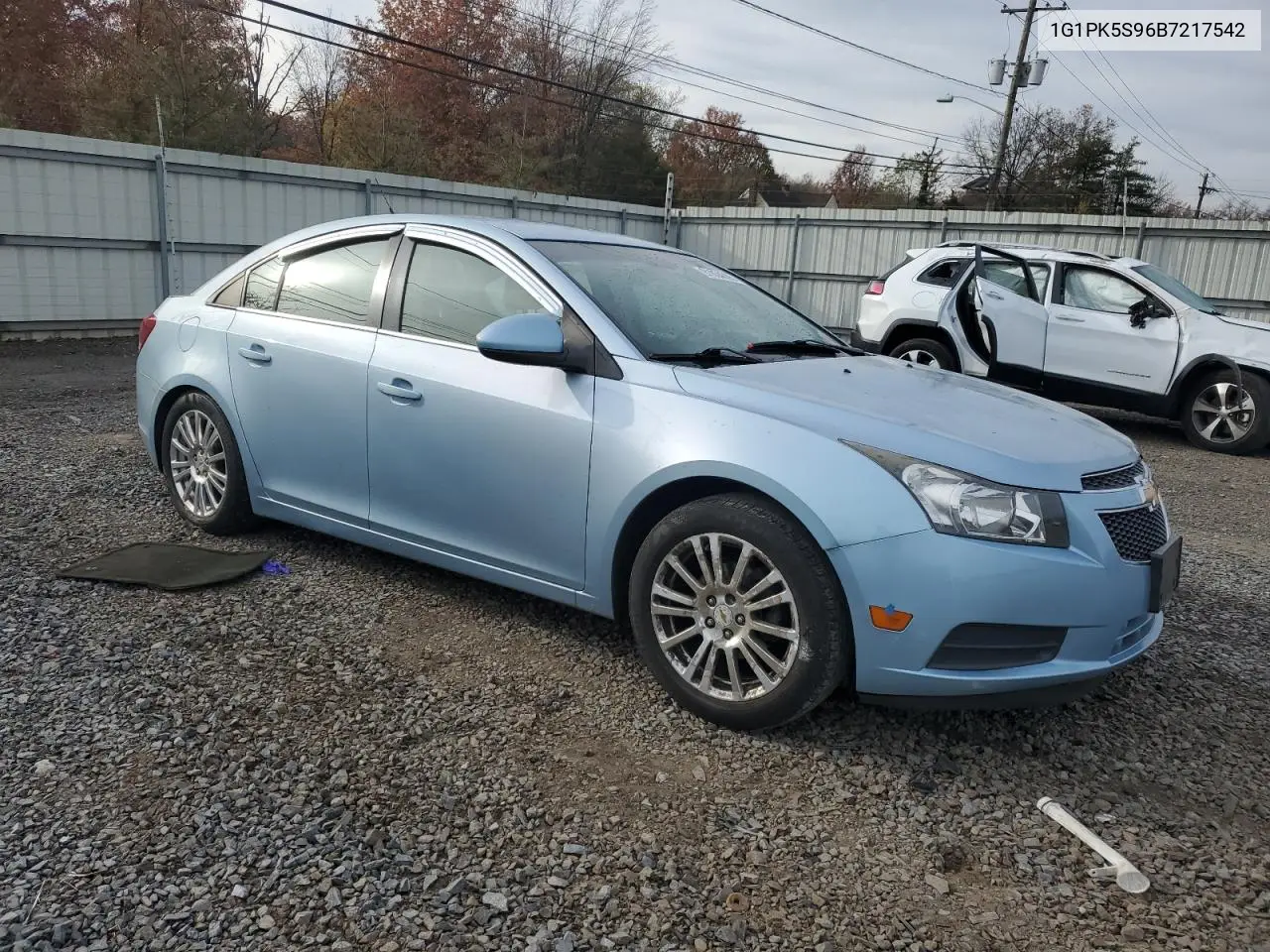 1G1PK5S96B7217542 2011 Chevrolet Cruze Eco