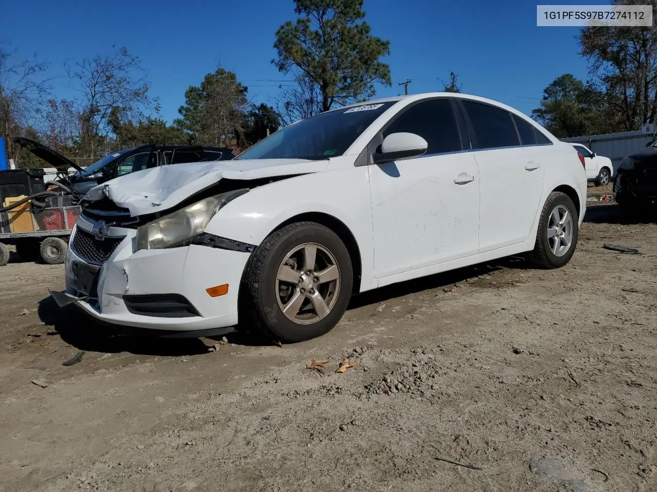 1G1PF5S97B7274112 2011 Chevrolet Cruze Lt