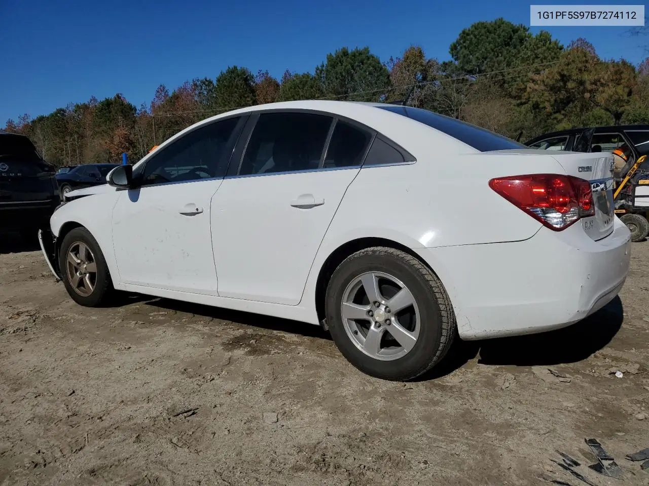 1G1PF5S97B7274112 2011 Chevrolet Cruze Lt