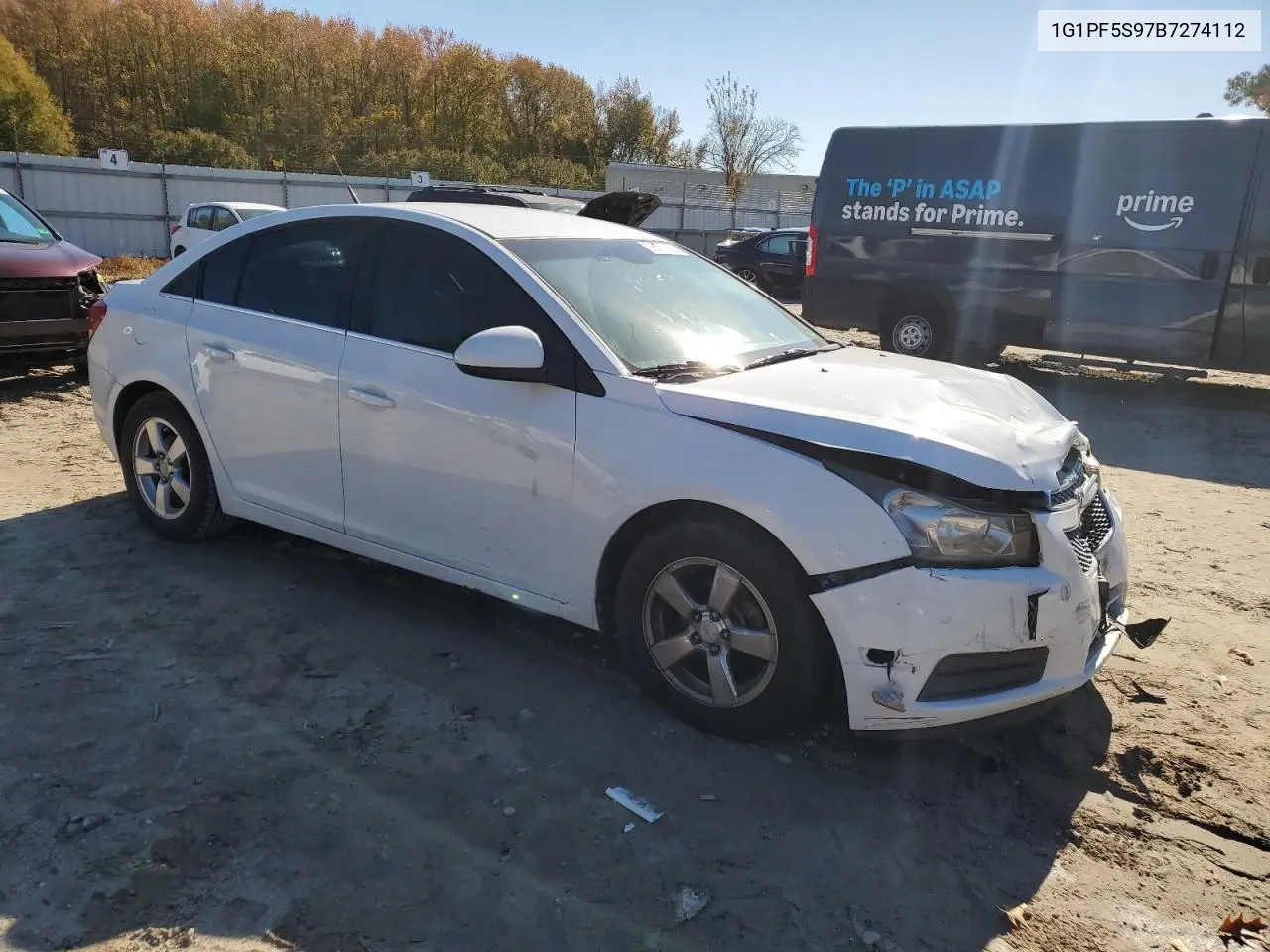 1G1PF5S97B7274112 2011 Chevrolet Cruze Lt