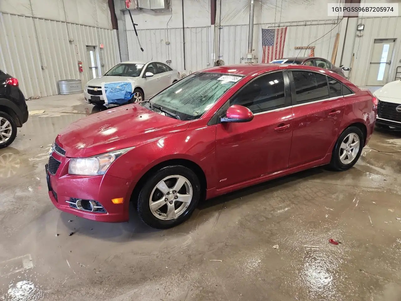1G1PG5S96B7205974 2011 Chevrolet Cruze Lt
