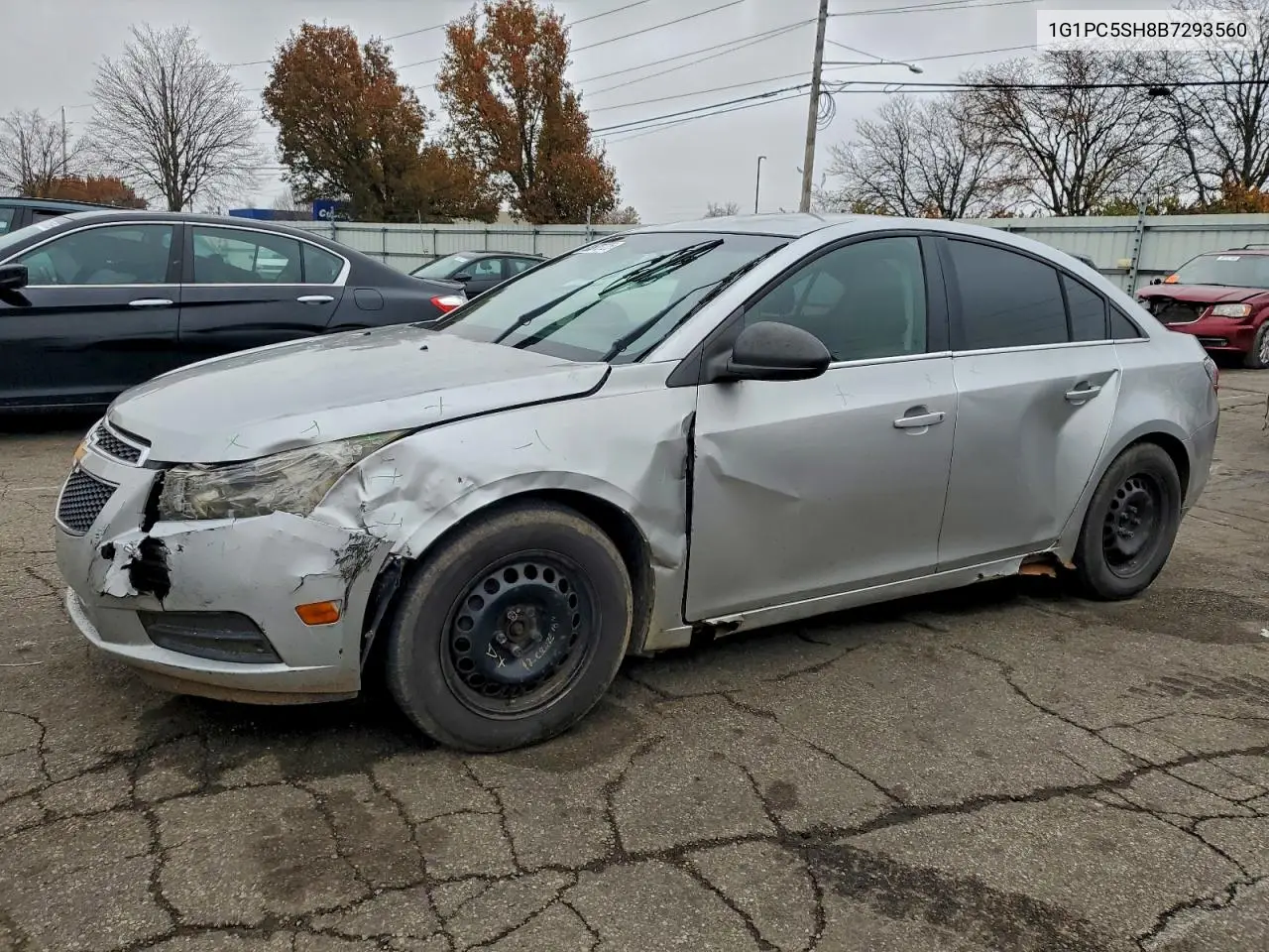 1G1PC5SH8B7293560 2011 Chevrolet Cruze Ls