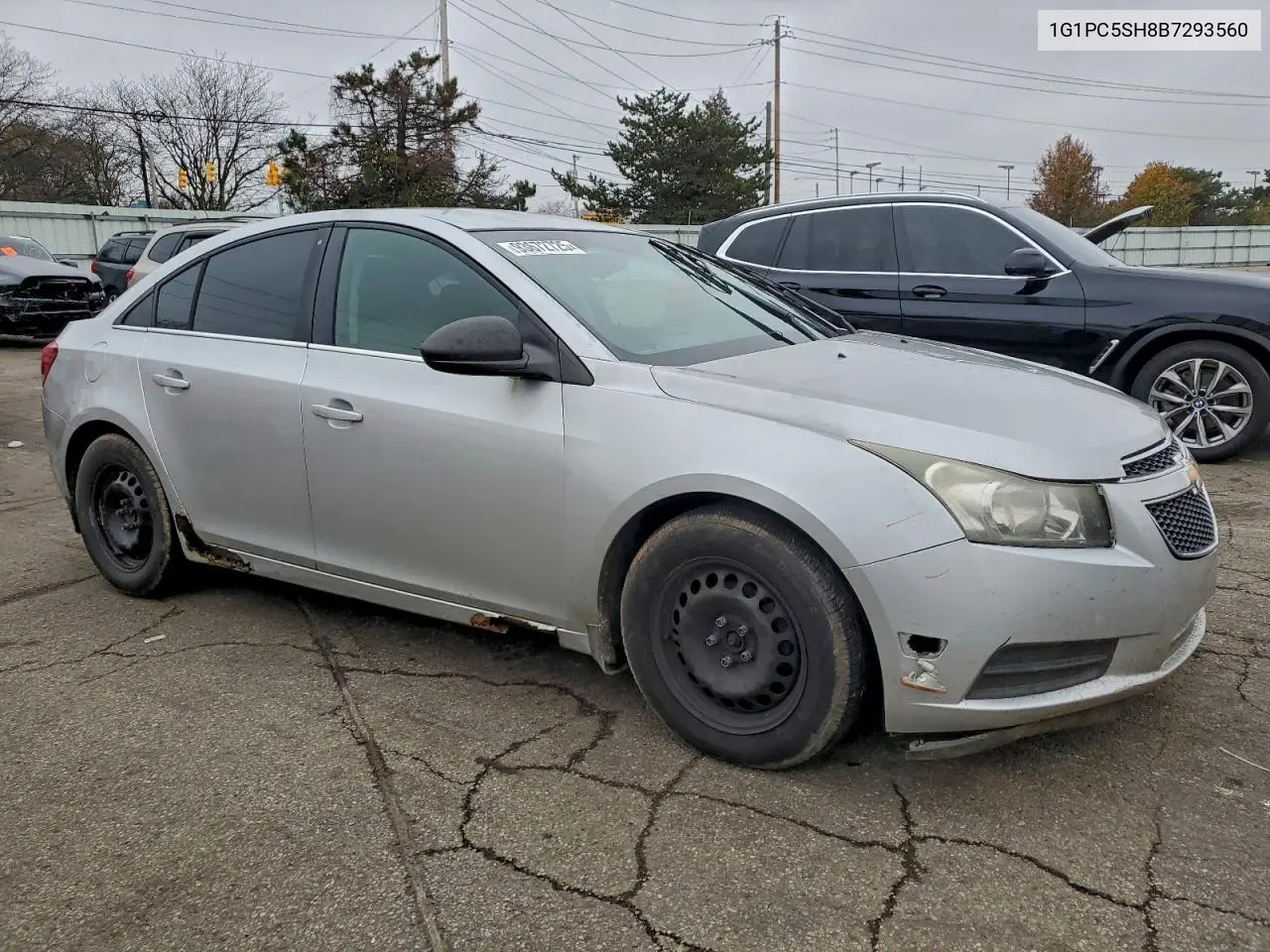 1G1PC5SH8B7293560 2011 Chevrolet Cruze Ls