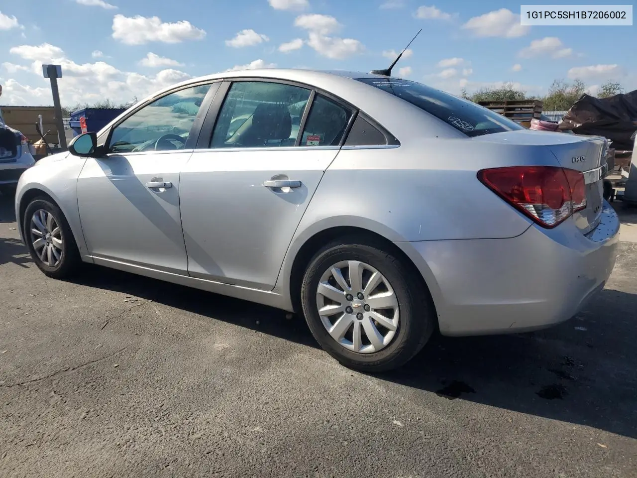 1G1PC5SH1B7206002 2011 Chevrolet Cruze Ls