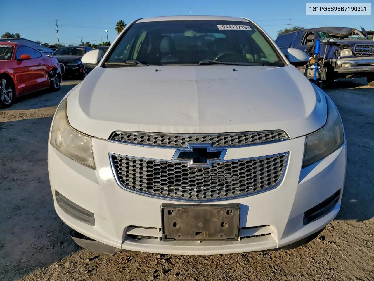 1G1PG5S95B7190321 2011 Chevrolet Cruze Lt