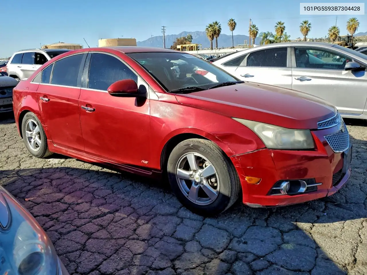 1G1PG5S93B7304428 2011 Chevrolet Cruze Lt