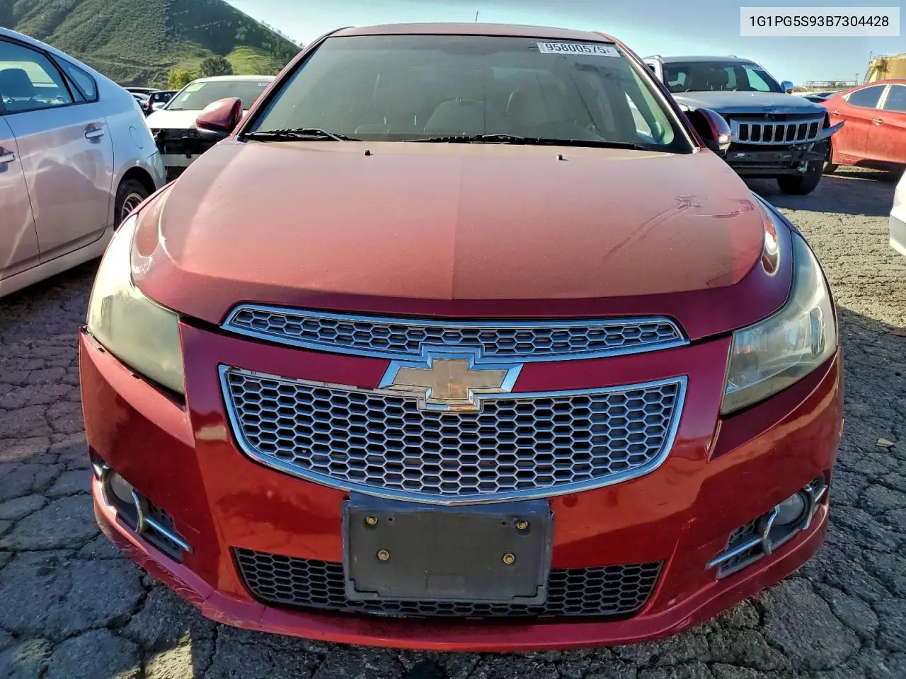 1G1PG5S93B7304428 2011 Chevrolet Cruze Lt