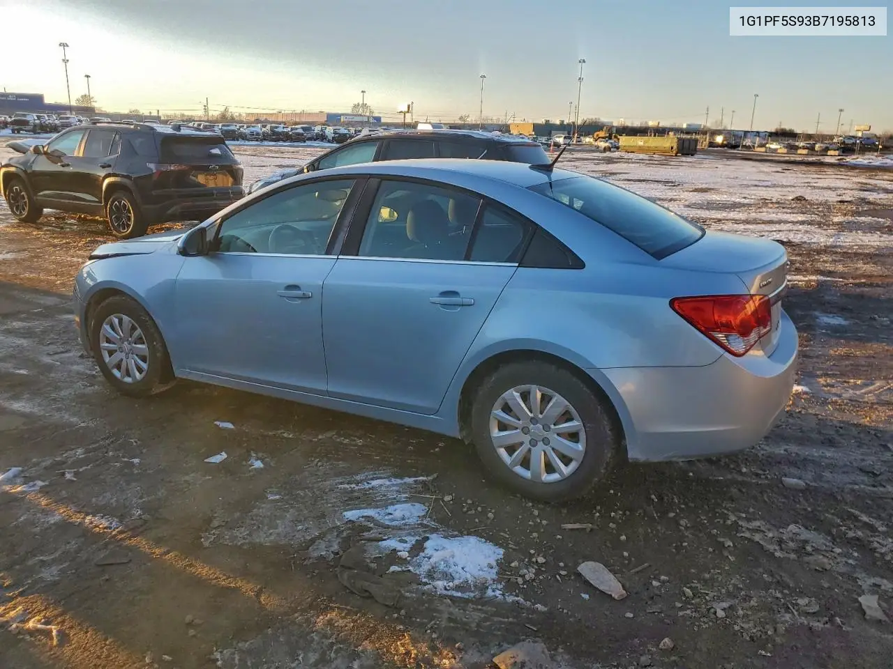 1G1PF5S93B7195813 2011 Chevrolet Cruze Lt