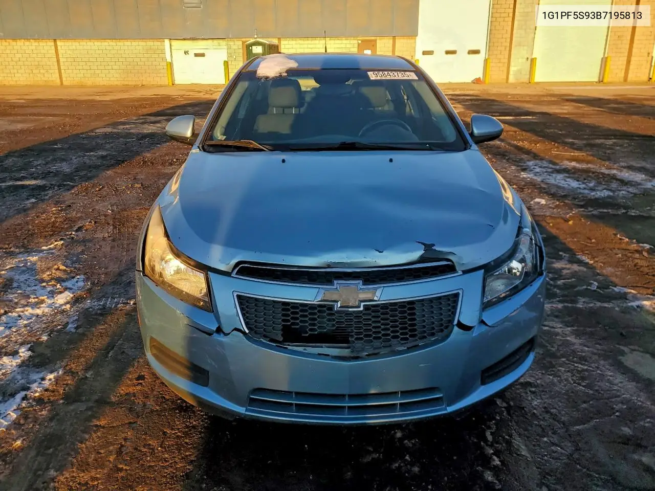 1G1PF5S93B7195813 2011 Chevrolet Cruze Lt
