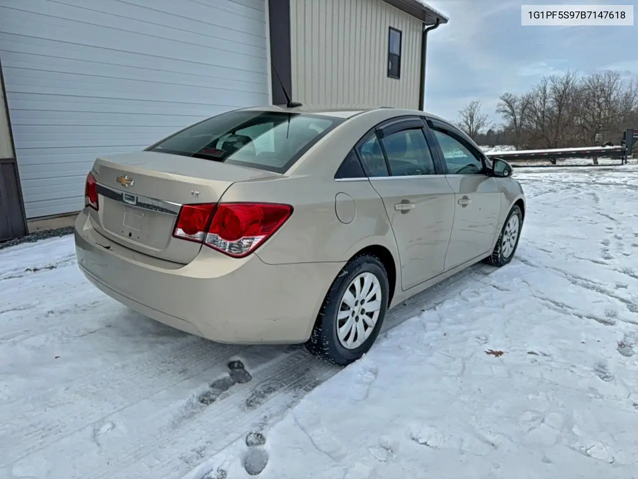 1G1PF5S97B7147618 2011 Chevrolet Cruze Lt