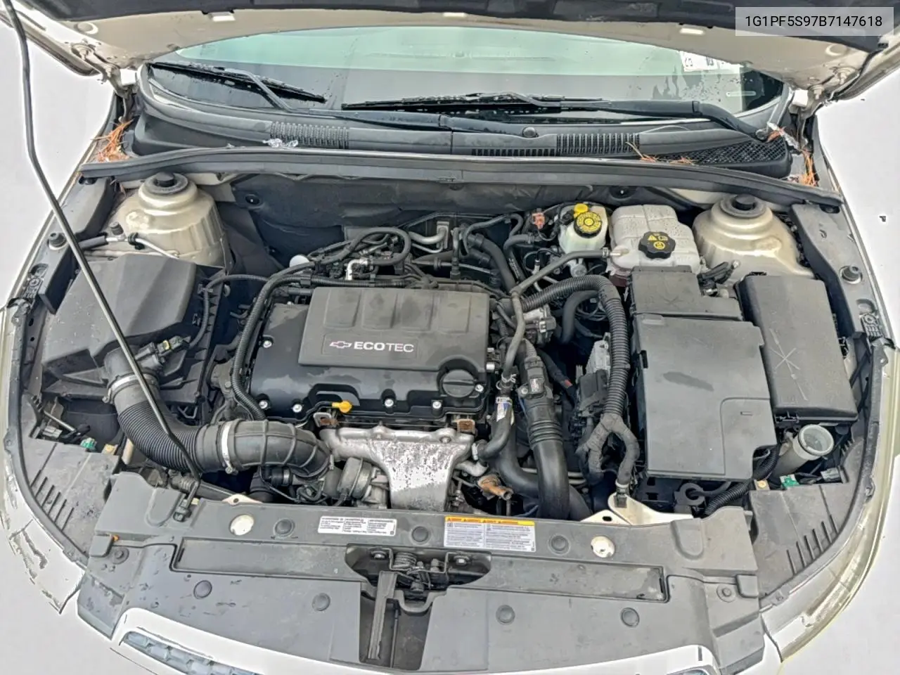 1G1PF5S97B7147618 2011 Chevrolet Cruze Lt