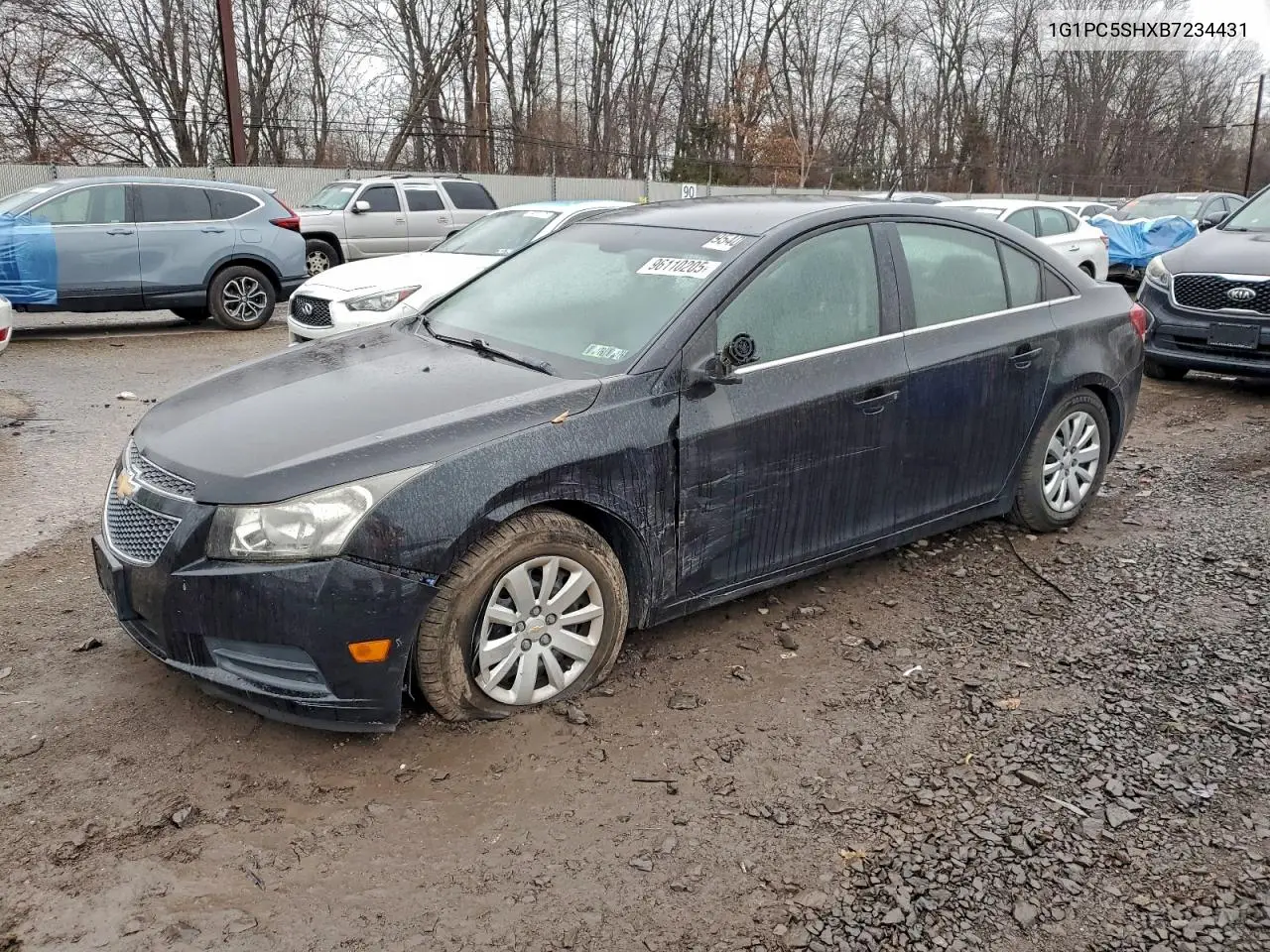 1G1PC5SHXB7234431 2011 Chevrolet Cruze Ls