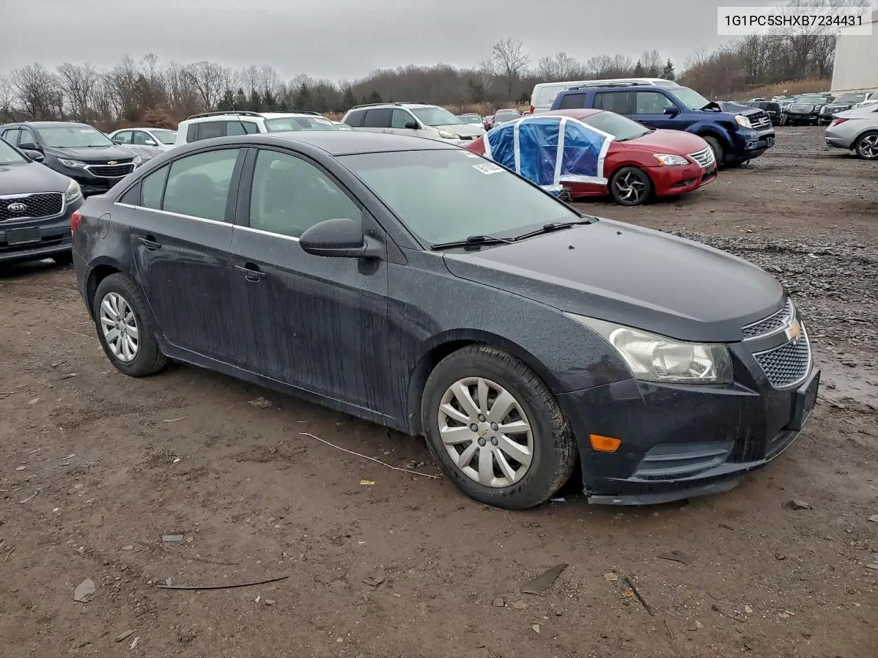 1G1PC5SHXB7234431 2011 Chevrolet Cruze Ls