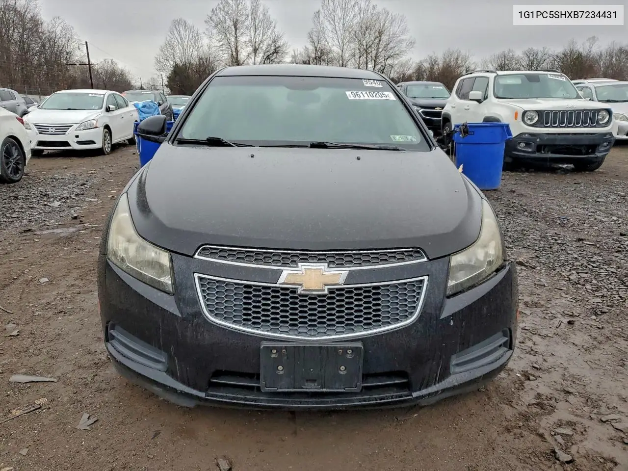1G1PC5SHXB7234431 2011 Chevrolet Cruze Ls