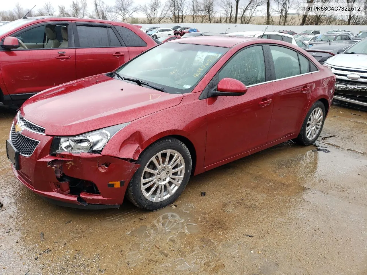 2012 Chevrolet Cruze Eco VIN: 1G1PK5SC4C7322612 Lot: 45476963