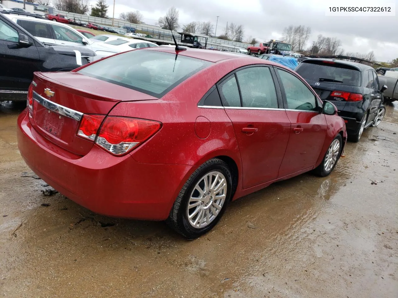 2012 Chevrolet Cruze Eco VIN: 1G1PK5SC4C7322612 Lot: 45476963