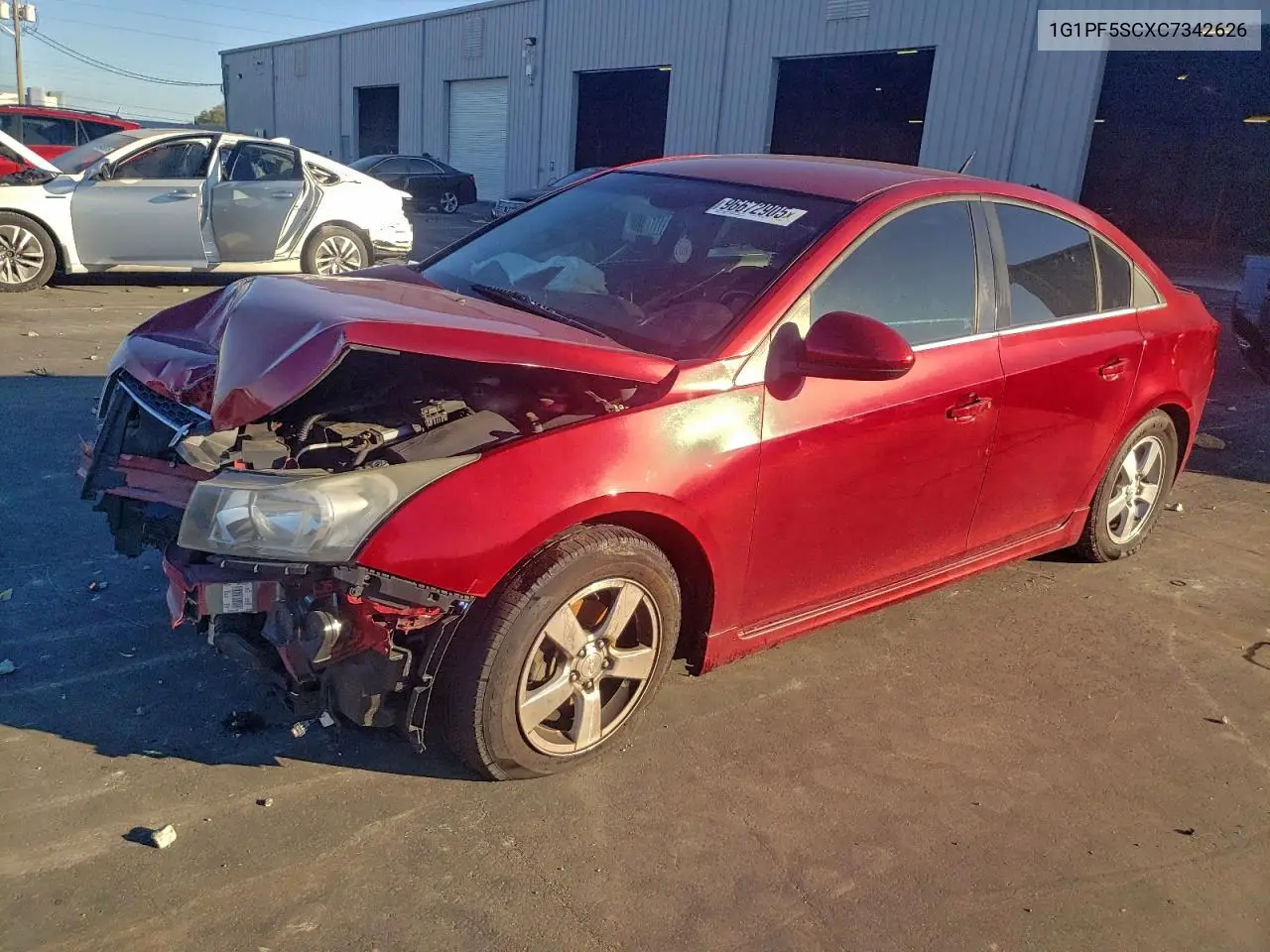 1G1PF5SCXC7342626 2012 Chevrolet Cruze Lt