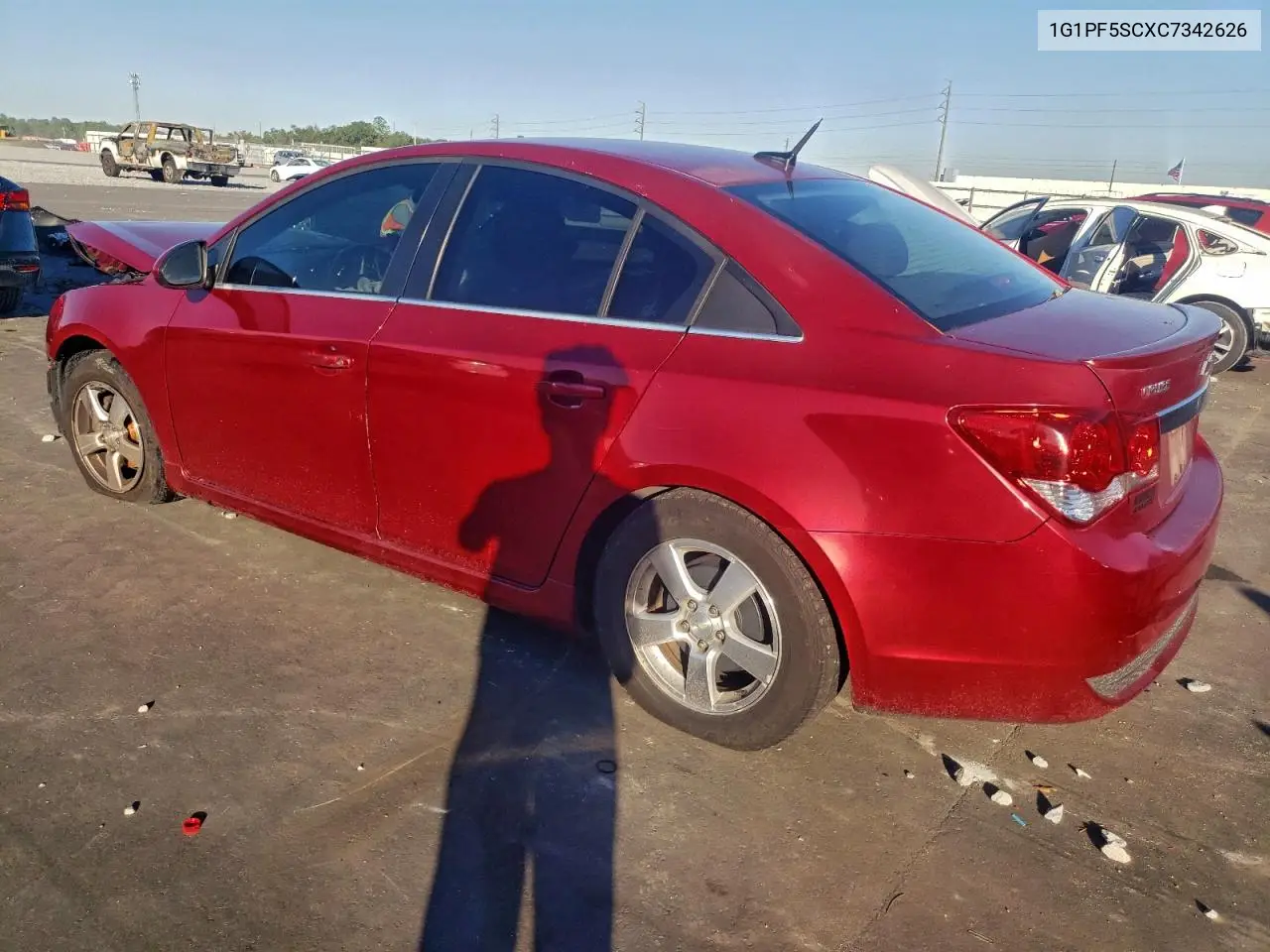 1G1PF5SCXC7342626 2012 Chevrolet Cruze Lt