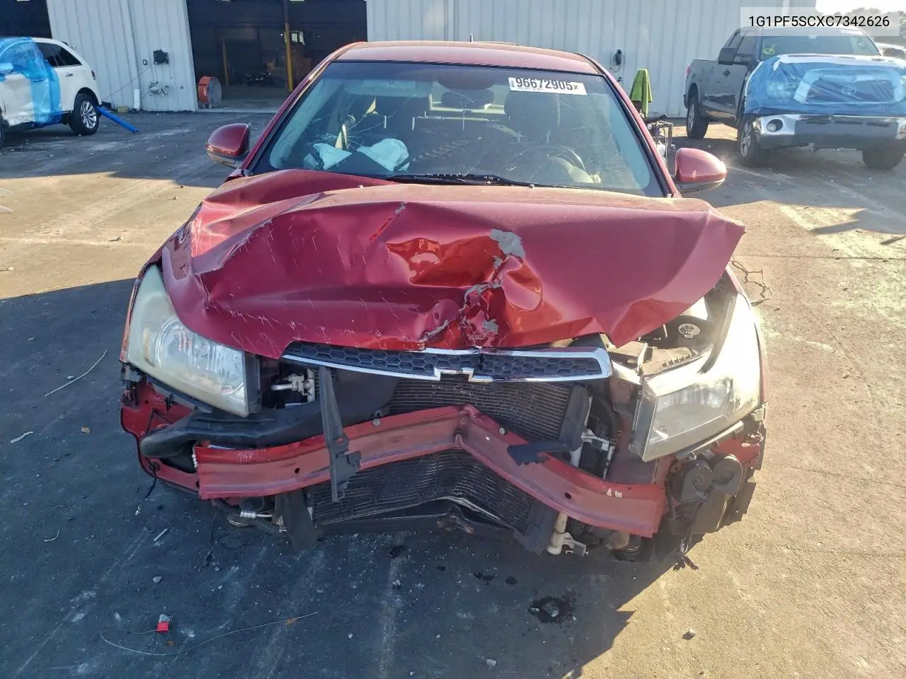 1G1PF5SCXC7342626 2012 Chevrolet Cruze Lt