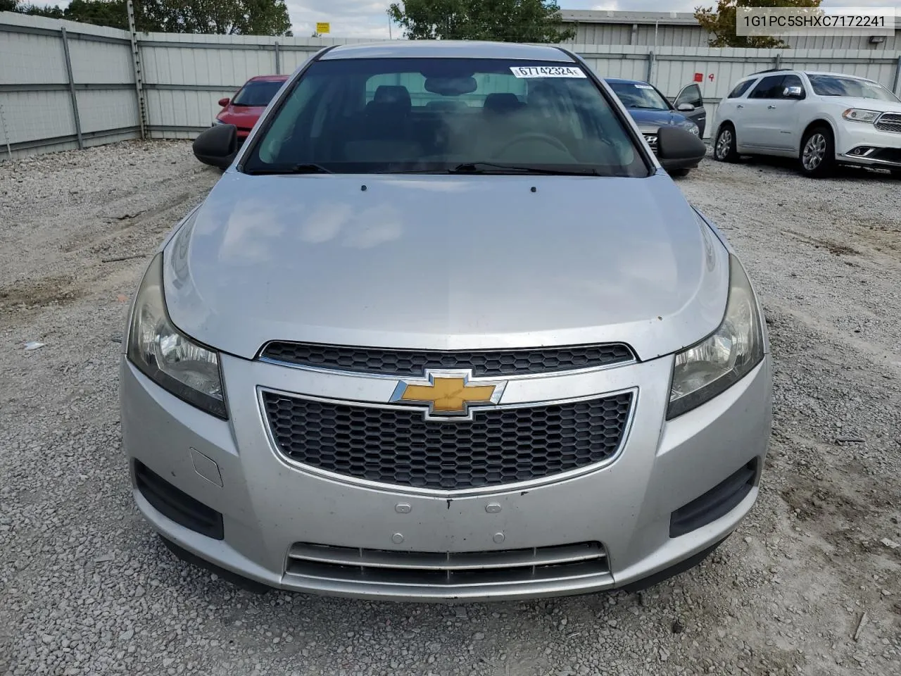 1G1PC5SHXC7172241 2012 Chevrolet Cruze Ls