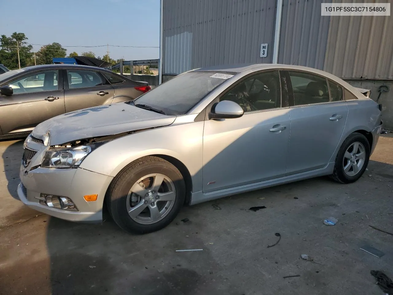 2012 Chevrolet Cruze Lt VIN: 1G1PF5SC3C7154806 Lot: 68998704