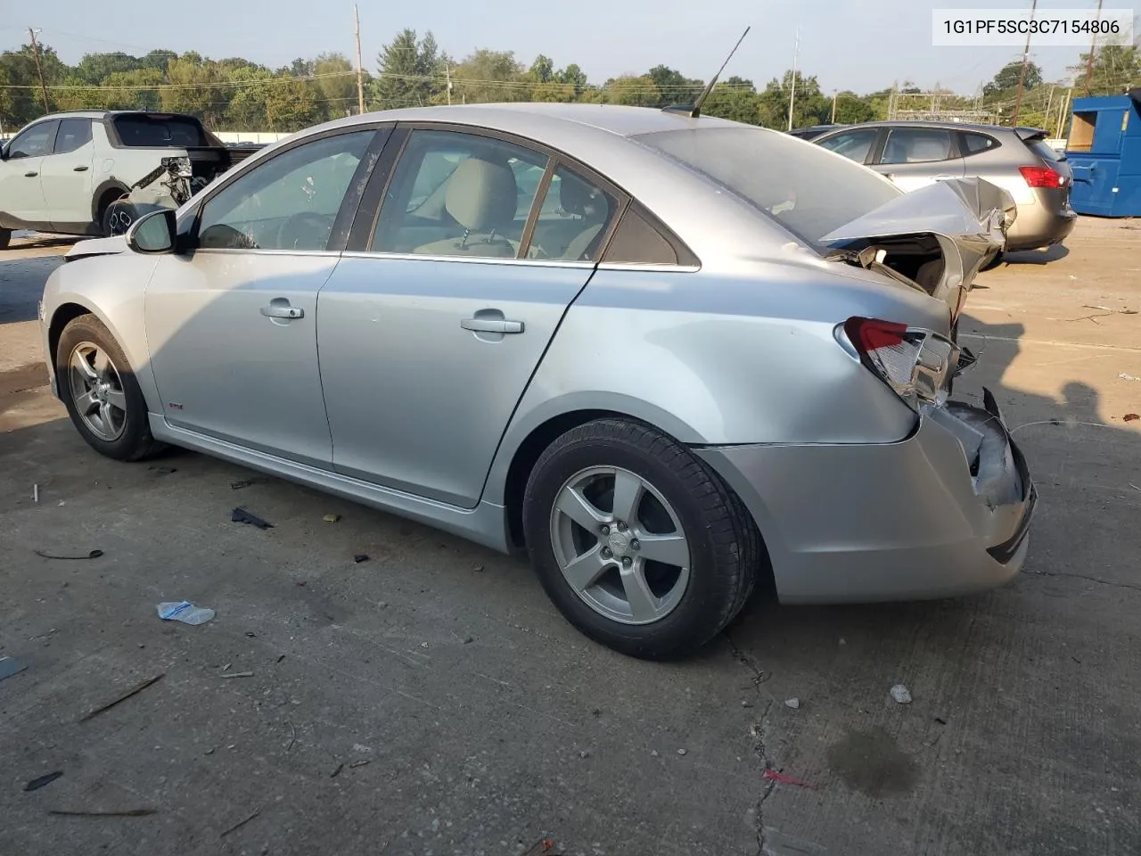 2012 Chevrolet Cruze Lt VIN: 1G1PF5SC3C7154806 Lot: 68998704