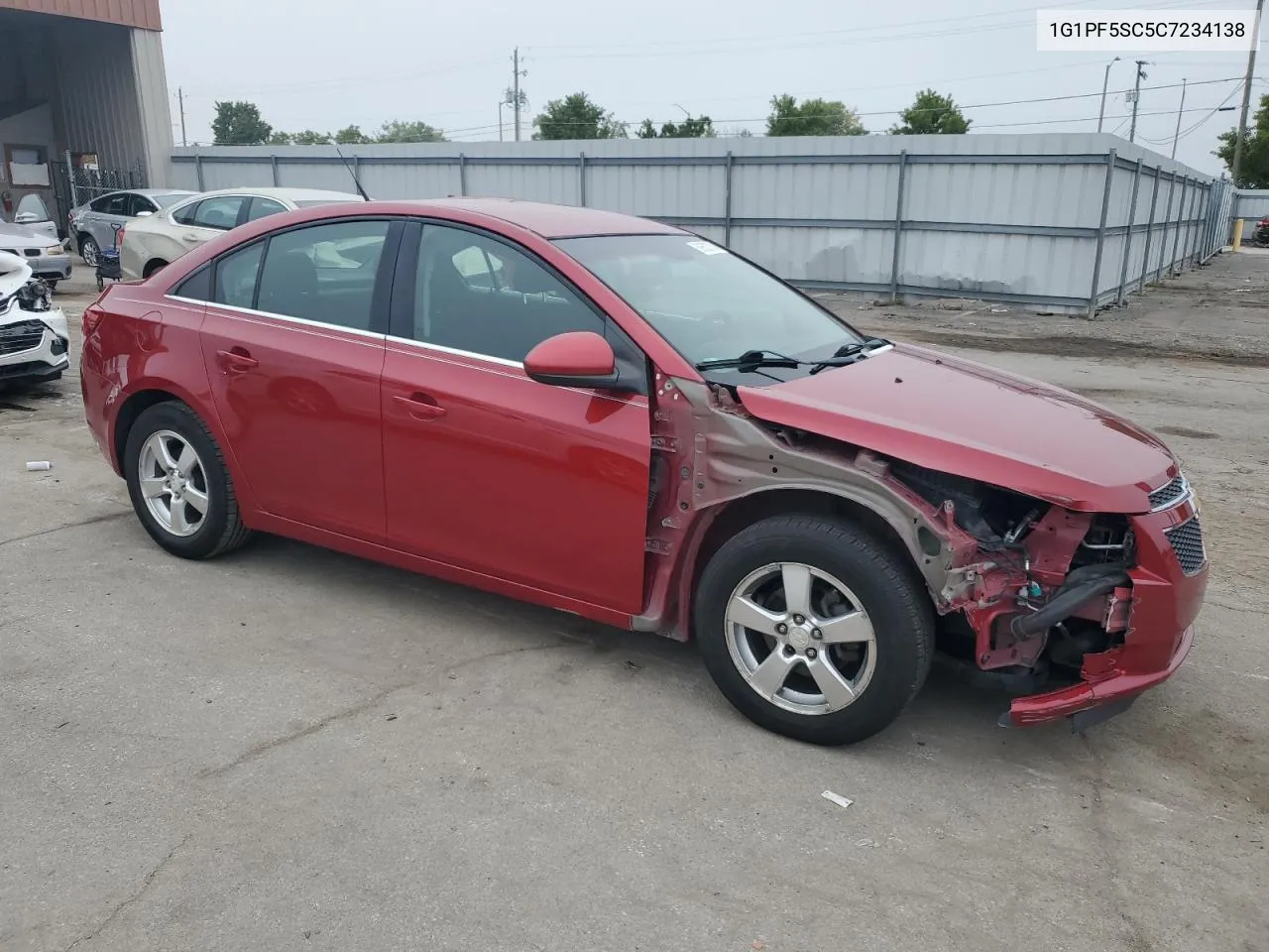 2012 Chevrolet Cruze Lt VIN: 1G1PF5SC5C7234138 Lot: 69503784