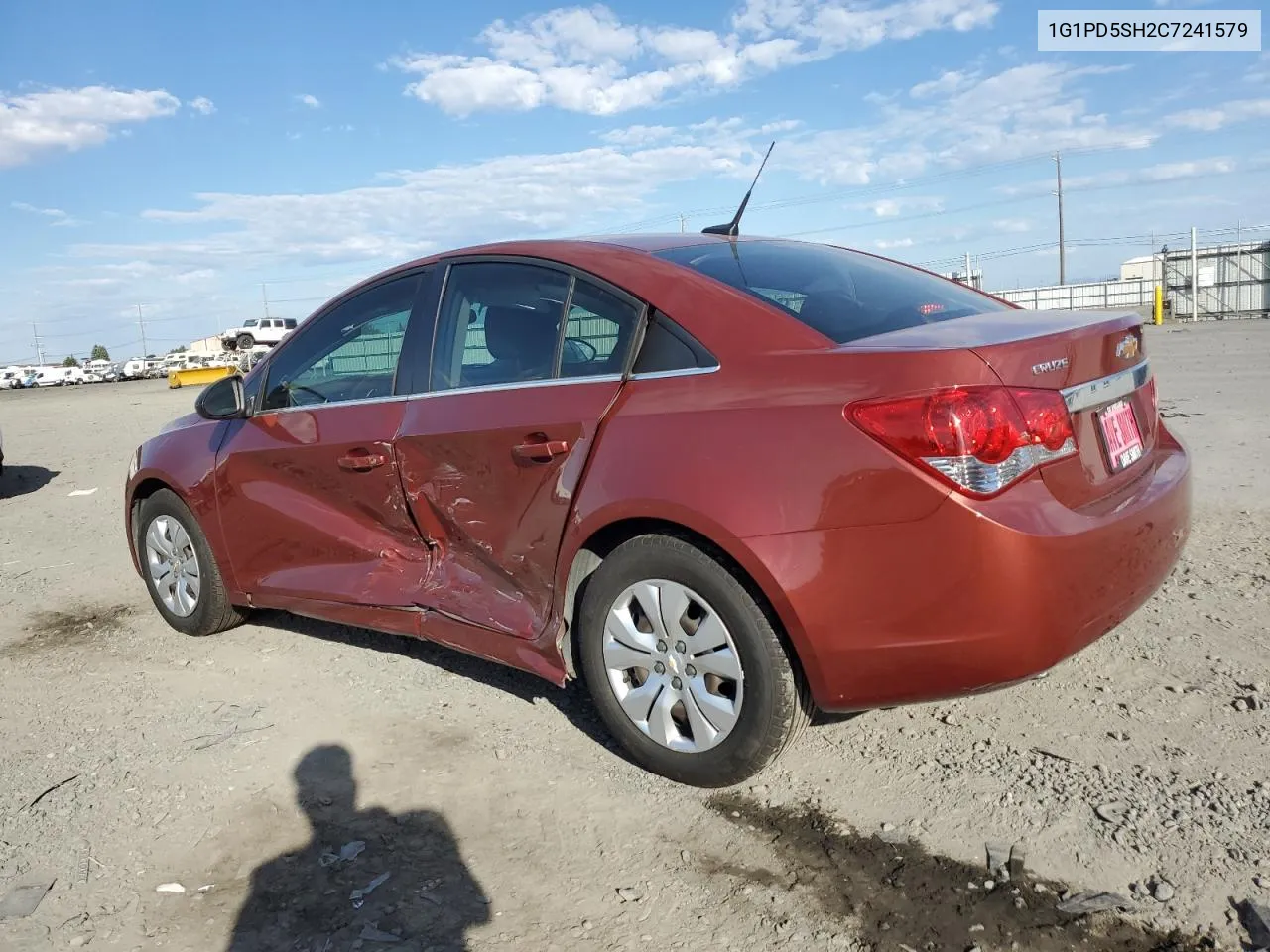 2012 Chevrolet Cruze Ls VIN: 1G1PD5SH2C7241579 Lot: 70726264