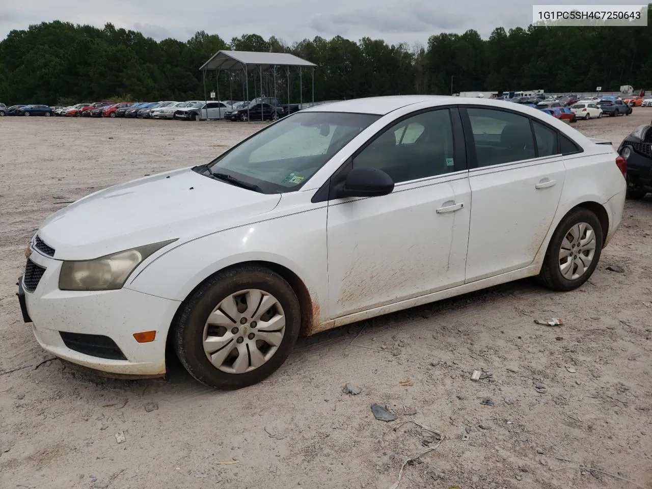 2012 Chevrolet Cruze Ls VIN: 1G1PC5SH4C7250643 Lot: 71194394