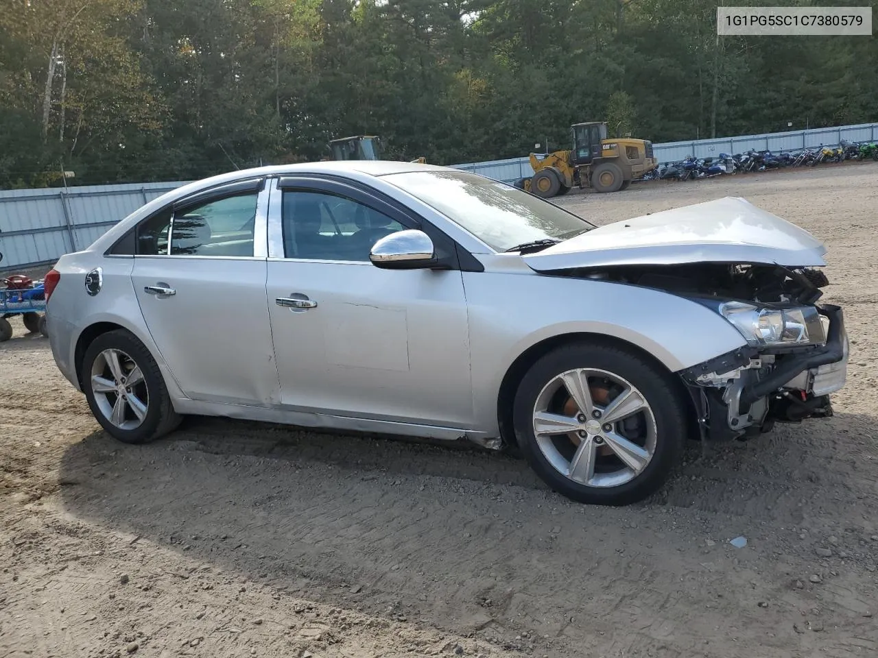 2012 Chevrolet Cruze Lt VIN: 1G1PG5SC1C7380579 Lot: 72450954