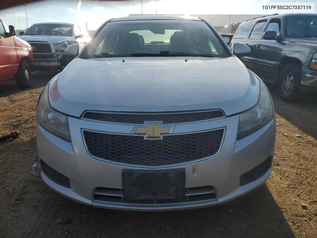 2012 Chevrolet Cruze Lt VIN: 1G1PF5SC2C7357119 Lot: 72743764