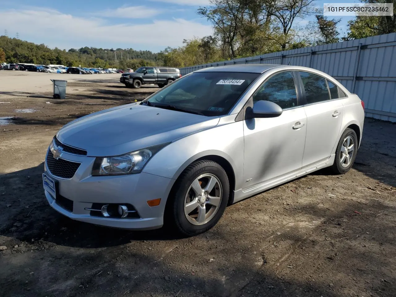 1G1PF5SC8C7235462 2012 Chevrolet Cruze Lt