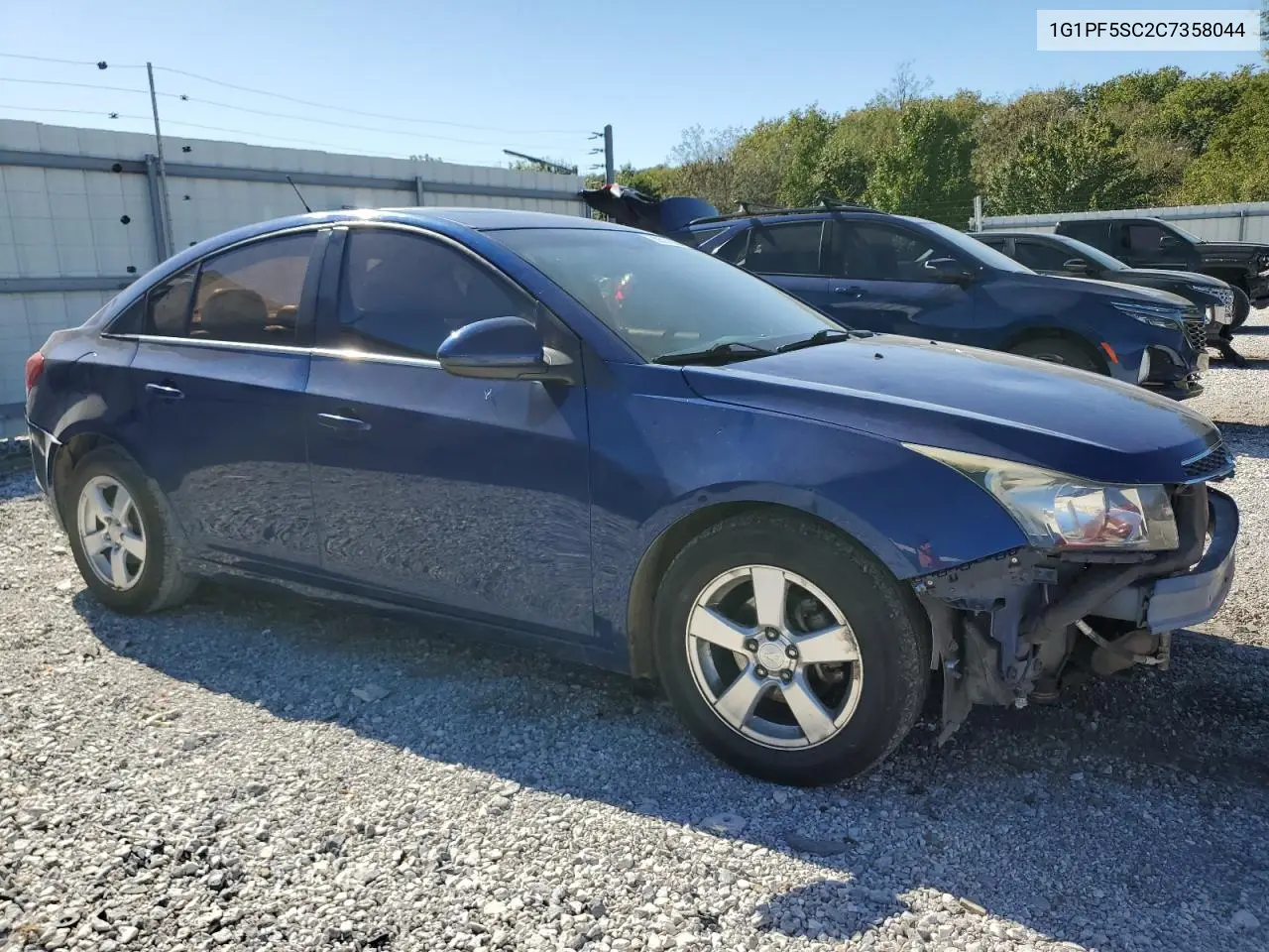 1G1PF5SC2C7358044 2012 Chevrolet Cruze Lt