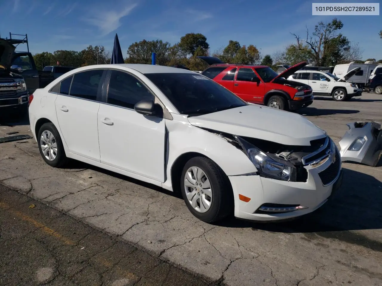 1G1PD5SH2C7289521 2012 Chevrolet Cruze Ls